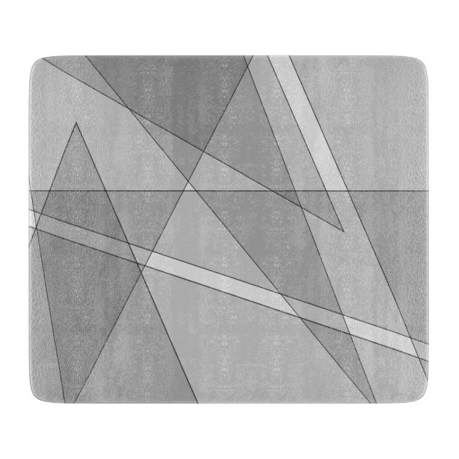 Grått Geometric (Framsidan)
