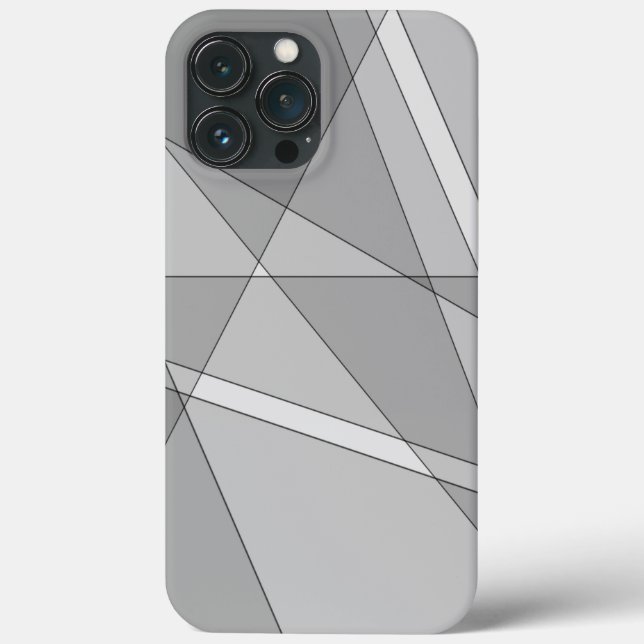 Grått Geometric (Baksida)