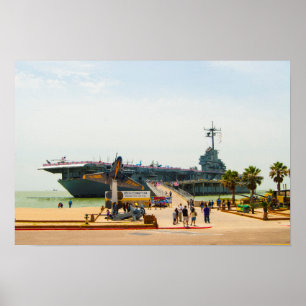 Grått Ghost - USS Lexington Poster