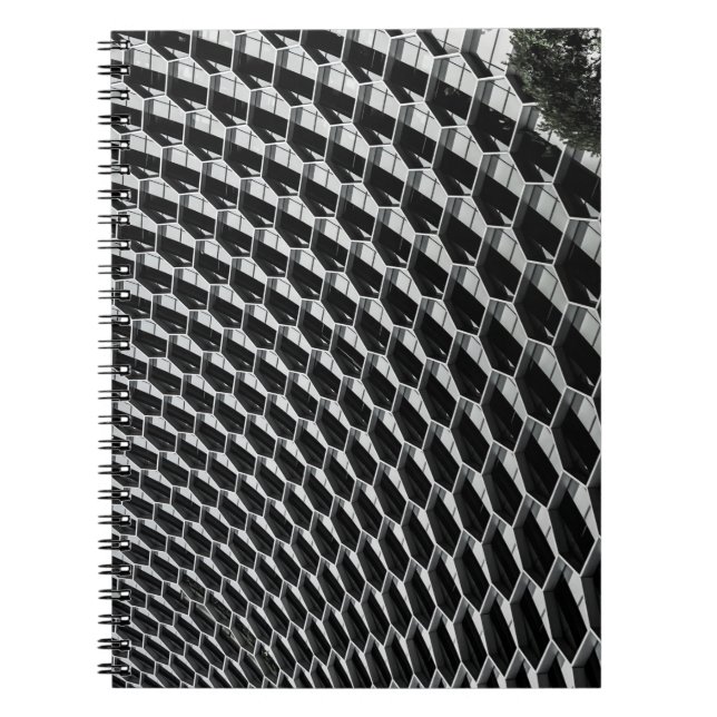 Grått glass tak anteckningsbok (Framsidan)