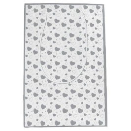 Grått-glättade hjärtan, söt romantisk mönster