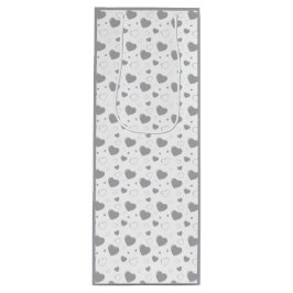 Grått-glättade hjärtan, söt romantisk mönster