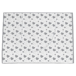 Grått-glättade hjärtan, söt romantisk mönster