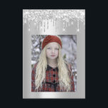 Grått Glitter Drips Silver Möhippa Sweet 16th Spar Inbjudningar<br><div class="desc">lyssnarhändelse för florenceK elegant Photo example från pixably.com</div>