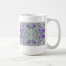 Grått Globes Blanket Mugg