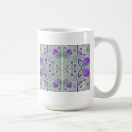 Grått Globes Blanket Mugg