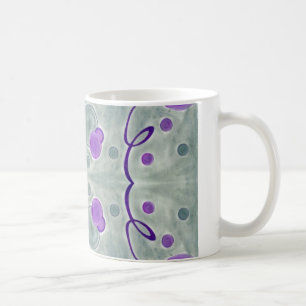 Grått Globes Blanket Mugg