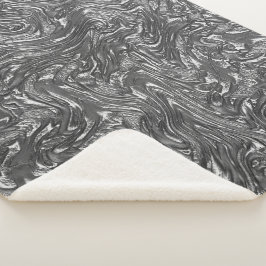 Grått grafit, rundad av struktur