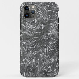 Grått grafit, rundad av struktur