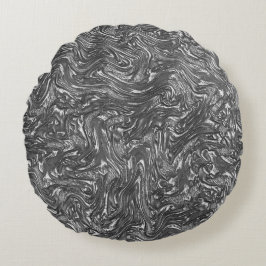 Grått grafit, rundad av struktur rund kudde