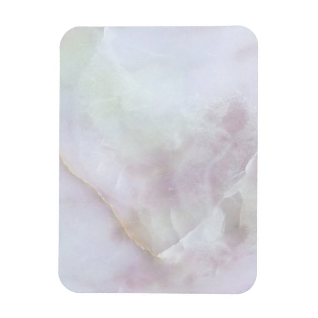 Grått Granite Brown Quartz Stone Natural 3" x 4" Magnet (Vertikal)