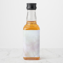 Grått Granite Brown Quartz Stone Natural Marble Spritflaskor Etikett