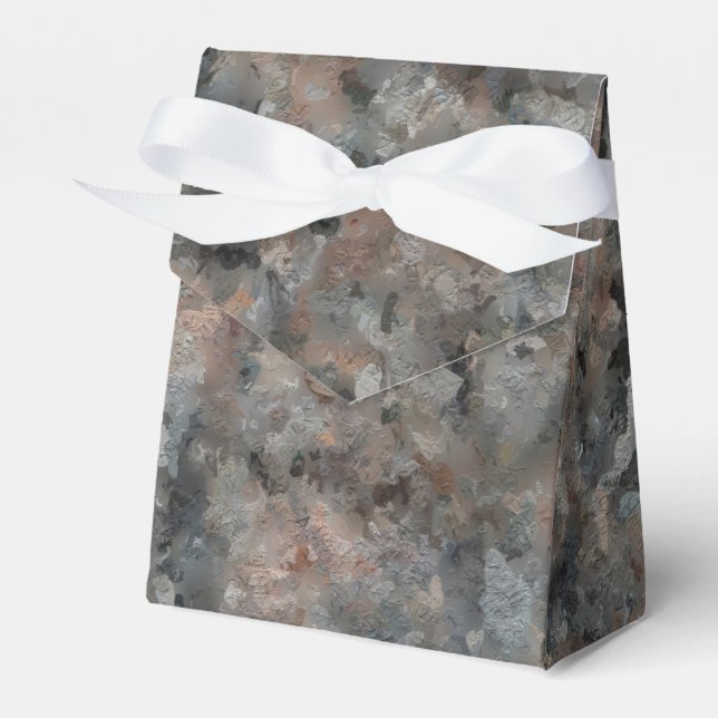 Grått Granite Presentaskar (Framsidan Sidan)