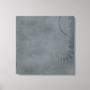 GRÅTT GRÅTT-FÖRDELAD TEXTURED BAKGRUND BLOMMIGT VI CANVASTRYCK