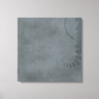GRÅTT GRÅTT-FÖRDELAD TEXTURED BAKGRUND BLOMMIGT VI CANVASTRYCK
