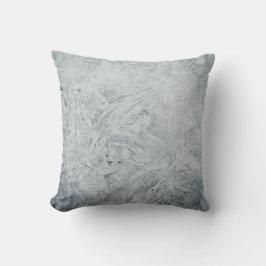 Grått grått-frostdesign kudde