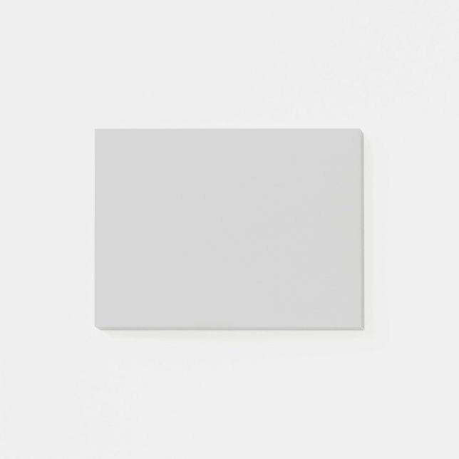 Grått/Grått-mall Post-it Block (Framsida)