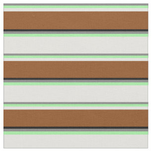 Grått-, Grönt-, Light Cyan-, Brown- och Black-Färg Tyg