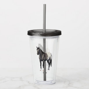 Grått Grulla Appaloosa Quarter Horse Stallion Take Away Mugg