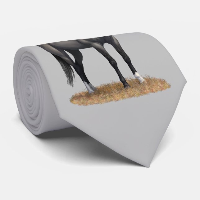 Grått Grulla Quarter Horse Stallion Slips (Rullad)