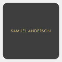 Grått Guld Färg Professionell Add Namn