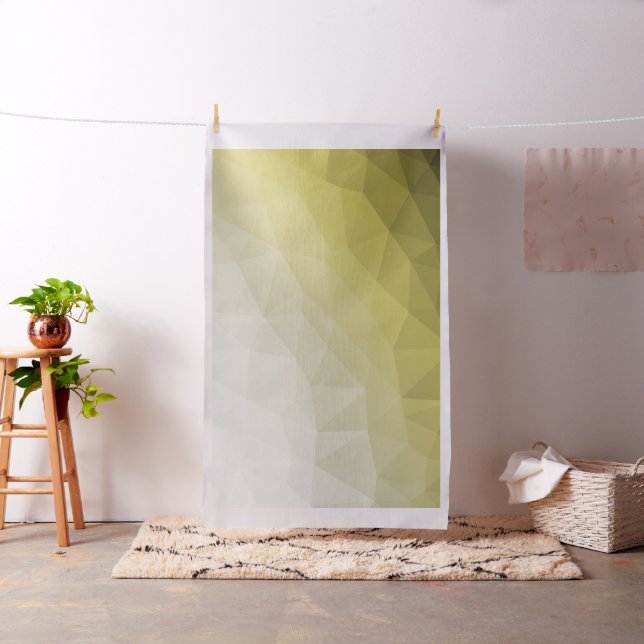 Grått Gult Mesh coola Mönster Tyg (In Situ)