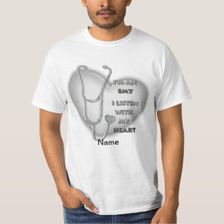 Grått Heart EMT T Shirt
