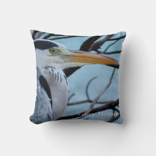 Grått Heron Kudde