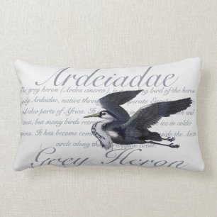 Grått Heron Lumbar Pillow Lumbarkudde