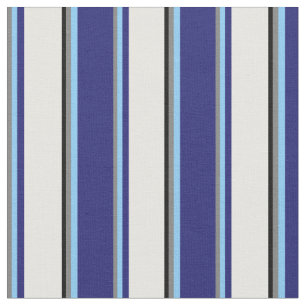 Grått, Himlar Blue, Midnight Blue, Mint Cream & Bl Tyg