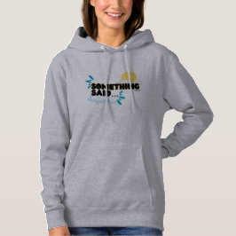 grått Hoodie för Blustery Days T Shirt