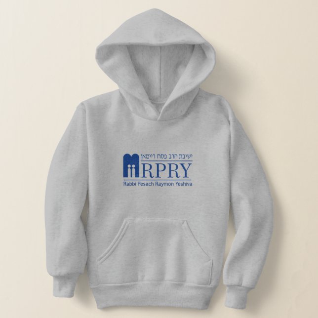 Grått Hoodie T Shirt (Laydown)