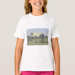 Grått Horse in a Fält (av Rosa Bonheur) T Shirt