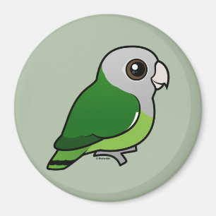 Grått-hövdad Lovebird Magnet