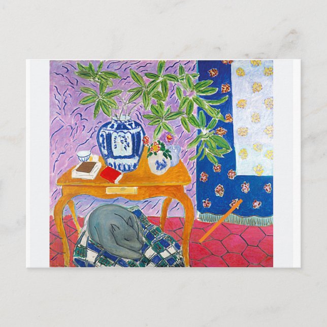 Grått-Hund Vykort (Framsida)