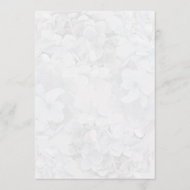 Grått Hydrangea Blommigt Program Fläkt Papper (Framsida)