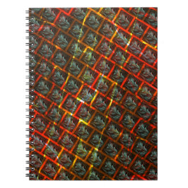 Grått ’inramad öga, gradering, kvadrater eller röt anteckningsbok