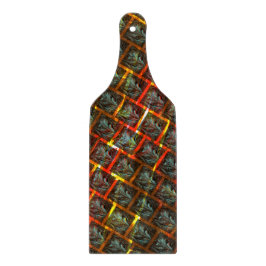 Grått "inramad öga, repor eller rött rutnät.