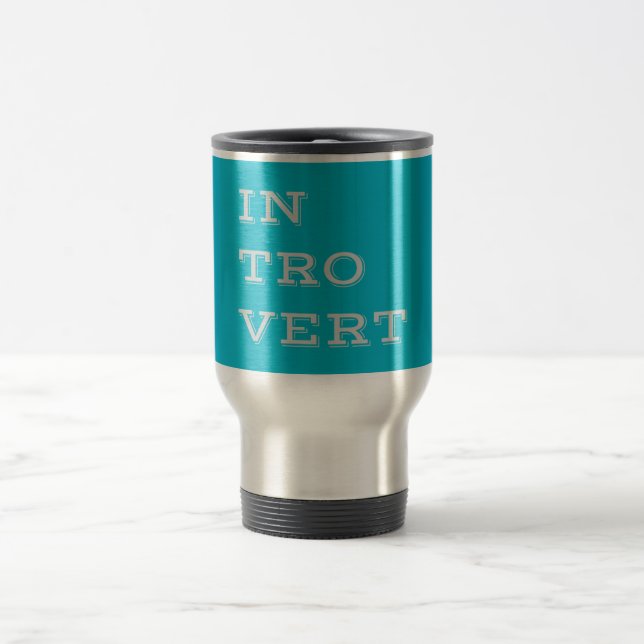 Grått Introvert Resemugg (Center)