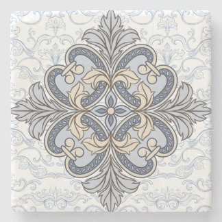 Grått Italienska plattstenen Underlägg 5