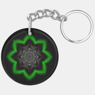 Grått-kaleidoskop-ornament