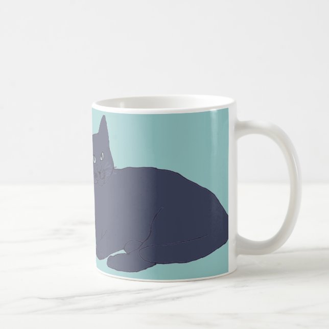 Grått Kattunge mugg (Höger)
