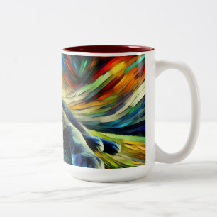 Grått Kitten Mugg
