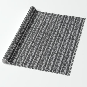 Grått Knits Wool Presentpapper