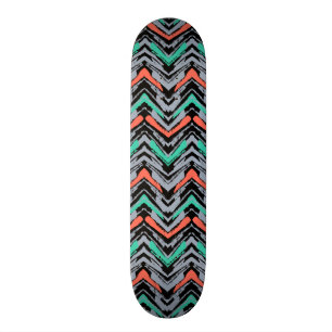 Grått, kricka och mönster för korallhand mini skateboard bräda 18,5 cm