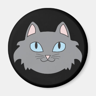 Grått, långfristigt, lågtemperaturrundad, magnet