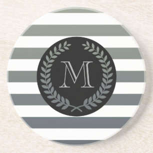 Grått Laurel Wandeans Monogram Underlägg