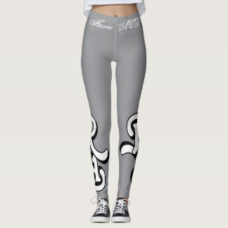 GRÅTT LEGGINGINGS HAVIC MATCHING PICKLE BOLL PADDL LEGGINGS