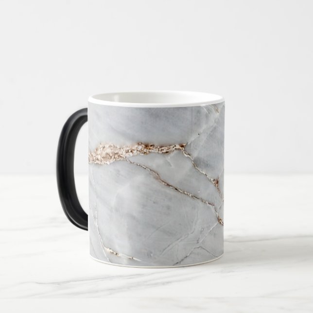 grått light marmor stone struktur bakgrund magisk mugg (Framsida vänster)