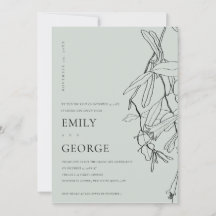 GRÅTT LINE TECKNING BLOMMIGT VI TITTADE PÅ KNOT IN